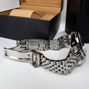 Montre automatique de luxe Field, bracelet de 22 mm, résistante à l'eau, acier 316L, mouvement à aiguilles, cadran lumineux, aiguilles lumineuses - Product Image 6