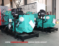 Groupe électrogène industriel Cummins 140 kW/kVA 150 kW/150 kVA, générateur diesel monophasé/triphasé 50/60 Hz pour solution d'alimentation de secours hôtelière
