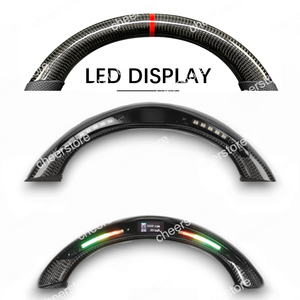 Tùy chỉnh Q50 Q60 q55 qx55 QX50 Q35 2014-2024 LED RPM hiển thị nước nóng Alcantara da sợi Carbon chỉ đạo Wheel đối với Infiniti - Product Image 4