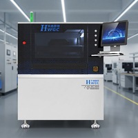 HWGC-Impresora automática de pasta de soldadura, plantilla de mesa manual, ajuste de producción de PCB, máquina de selección, nuevo motor PLC