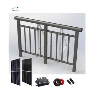 New Design Easy Install Solar Kit Balcony Panel Mounting System Solar Wall Mount Bracket Solar Bracket Mounting
