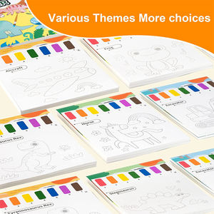 1-3岁、2-4岁儿童水彩画纸，画笔绘画艺术工艺礼品 - Product Image 4