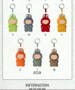 V4 Mini venta al por mayor Original Monsters Pin Love Series PVC llavero carta colgante caja ciega personaje congelado regalos para niños - Product Image 5