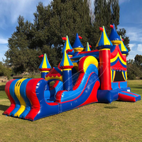 Château gonflable Moonwalk pour enfants, trampoline pour carnaval, maison de rebond