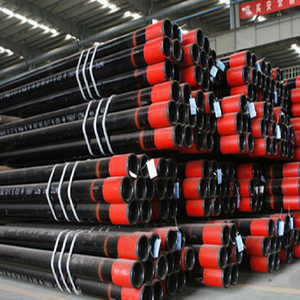 Tuyau de revêtement sans soudure API 5CT N80 J55 P110 BS 9 5/8\" EUE <span class=keywords><strong>NUE</strong></span> 6m Application pétrolière de forage Services de soudage et de découpe inclus - Product Image 3