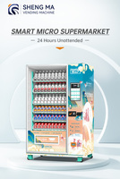 Máquina Expendedora de bebidas OEM/ODM del mercado del sudeste asiático Máquina expendedora combinada de bebidas y bebidas para pequeñas empresas a la venta