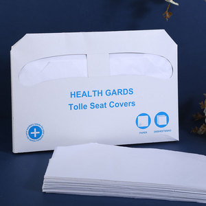 Fundas Desechables Biodegradables para Asientos de Inodoro Health Guards, 250 Hojas por Bolsa, Cobertura Total - Product Image 1