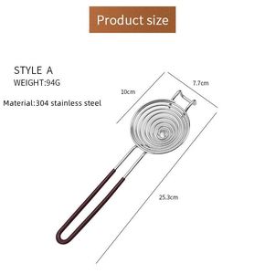 Batteur multifonctionnel personnalisé en gros pour cuisinière, séparateur de jaune et blanc d'œuf en acier inoxydable, disponible en deux styles - Product Image 3