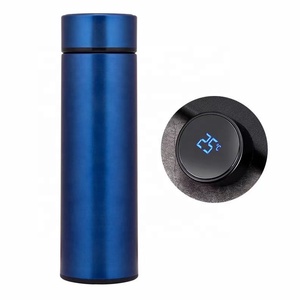 Termo de Acero Inoxidable de Doble Pared con Infusor de Té de 500 ml, Sublimable, con Pantalla de Temperatura - Product Image 3