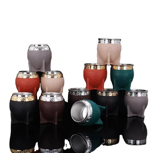 Nouveauté tasse Yerba Mate de 8oz personnalisée en acier inoxydable <span class=keywords><strong>gourde</strong></span> isolante à double paroi pour yerba mate - Product Image 2