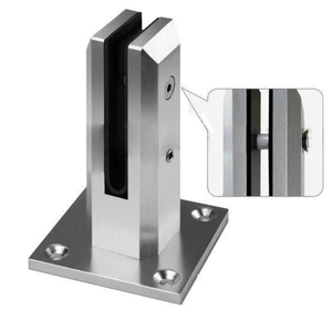 YL METAL 316 Sans rouille, système de garde-corps en verre sans cadre en acier inoxydable pour balcon - Product Image 1