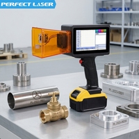 Machine de marquage laser portable Perfect Laser pour métal, acier inoxydable, acrylique, bois, marbre, papier rigide avec écran LCD
