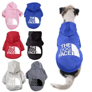 Luxury Branded Pet Clothes Sweater The Dog Face Dog Jacket Hoodie