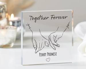 ของตกแต่งอะคริลิคสี่เหลี่ยมแบบกำหนดเอง พิมพ์ลายส่วนตัว-สไตล์คลาสสิก ของขวัญที่ระลึกสำหรับวันหยุด ตกแต่งบ้านและสำนักงาน UIONEN - Product Image 4