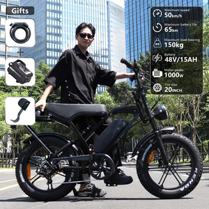 Bicicleta Eléctrica VOMO X80 Pro con Llantas Gruesas, Bicicleta Eléctrica Todoterreno de 20 Pulgadas y 250W, Bicicleta Eléctrica Económica en Oferta, Bicicleta Eléctrica de Montaña de Alta Velocidad - Product Image 6