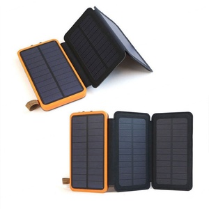 Batterie externe solaire multifonction grande capacité à charge rapide, étanche et portable pour l'extérieur - Product Image 3