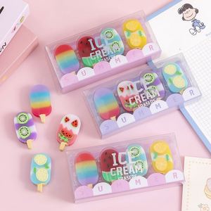 ยางลบลายผลไม้การ์ตูนน่ารักขนาดเล็ก ของขวัญสำหรับเด็กนักเรียน X920 Creative School - Product Image 2