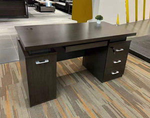 1,4 M <span class=keywords><strong>popular</strong></span> tamaño pequeño proveedor de China al por mayor MDF muebles de escritorio de oficina de diseño para el escritorio del personal - Product Image 4