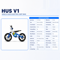 Vélo de course tout-terrain pour enfants, batterie lithium 36V 5.0Ah, moteur brushless 653W, cadre en alliage d'aluminium, OEM ODM bienvenus