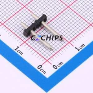 971-SLR-THR-1.3/02 Pin Header Through hole Component (THT),P=5mm Connector 1x2P 5mm Round Pin Through Hole - Product Image 2