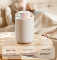 Humidificateur d'air Big Fog Spray Humidificateur Aromathérapie Diffuseur d'huiles essentielles Purificateur d'air Colorful Night Lamp Home