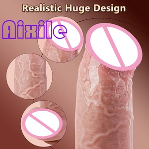 Vibrateur Gode Énorme et Épais, Jouets Sexuels Réalistes pour Stimulation Vaginale, Point G et Anale avec Télécommande pour Femmes et Couples - Product Image 6