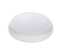 Détection IP65 24W LED Tri Preuve Lustre Moderne Plafonnier Huître Lumière Sport PC Extérieur ABS Surface Monté Salle De Bains