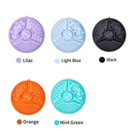Gamelle anti-glouton en silicone pour chien, pliable, avec ventouse, écologique, étanche, pour voyage, favorise la digestion, pour aliments humides et croquettes, chats et chiens