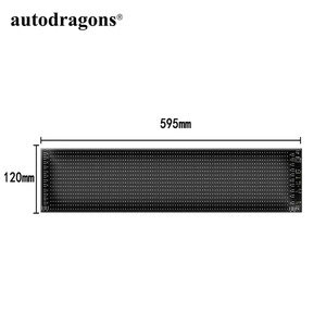 Letreros LED Publicitarios Brillantes y Desplazables para Camionetas F150 Ranger, Panel de Píxeles LED Flexible USB 5V para Ventana de Camioneta - Product Image 2