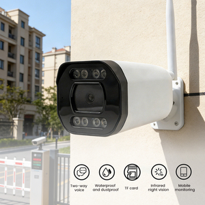 Caméra de sécurité Honeyguard 5MP IP67 résistante aux intempéries, stockage sur disque dur, reconnaissance de plaque d'immatriculation, vue panoramique à 360° - Product Image 2