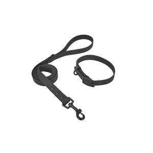 Aanpasbare Kleurrijke Pvc Hondenriem Kraag Waterdicht Met Massief Patroon Voor Katten Lage Moq Gemaakt Van Plastic En Polyester - Product Image 5