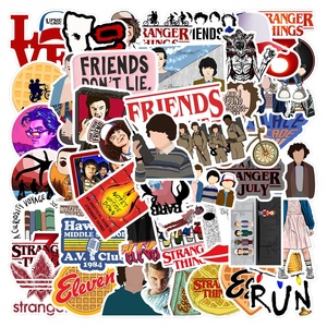 50 pièces étranger chose 3 émissions de télévision programmeur films étiquette Anime Graffiti autocollants - Product Image 1