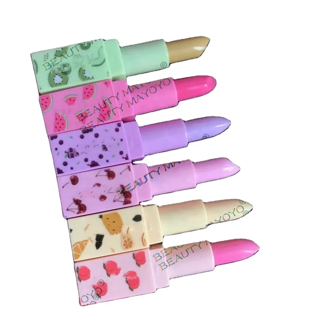 Set di rossetto trucco per labbra multicolori cosmetici Private Label