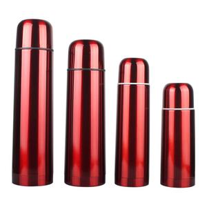 350ml 500ml 750ml 1000ml cổ điển <span class=keywords><strong>Bullet</strong></span> Shape đôi tường thép không gỉ Phích chân không Bình - Product Image 3