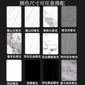 Tables et chaises de restaurant en marbre de style industriel, vente en gros, meubles d'hôtel, tables à manger rapides, tables à café, pieds en métal - Product Image 5