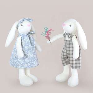 Muñeco de Conejo de Estilo Nórdico, Relleno de Algodón PP, Lavable, Alivia el Estrés, Regalo de Cumpleaños de Alta Calidad - Product Image 1