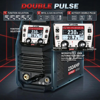 LEVIN ERP 230A – Poste à souder Inverter multi-processus MIG/MAG/MMA/TIG DC Lift TIG – Machine de soudage industrielle portable