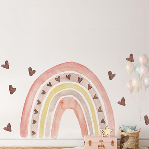 Cartone animato creativo arcobaleno carta da parati fustel PVC Sticker <span class=keywords><strong>per</strong></span> la decorazione <span class=keywords><strong>per</strong></span> la casa <span class=keywords><strong>per</strong></span> bambini camera e scuola materna decorazione della parete - Product Image 3