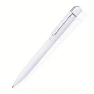 Stylo bille haut de gamme en métal avec finition caoutchoutée, logo personnalisé, couleurs variées, cadeaux d'affaires de qualité supérieure, articles promotionnels - Product Image 2