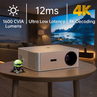 EN STOCK Projecteur Android NeoVue 1600 Lumens CVIA, faible latence, prise en charge MEMC, projecteur 4K, projecteur vidéo domestique Full HD 1080P