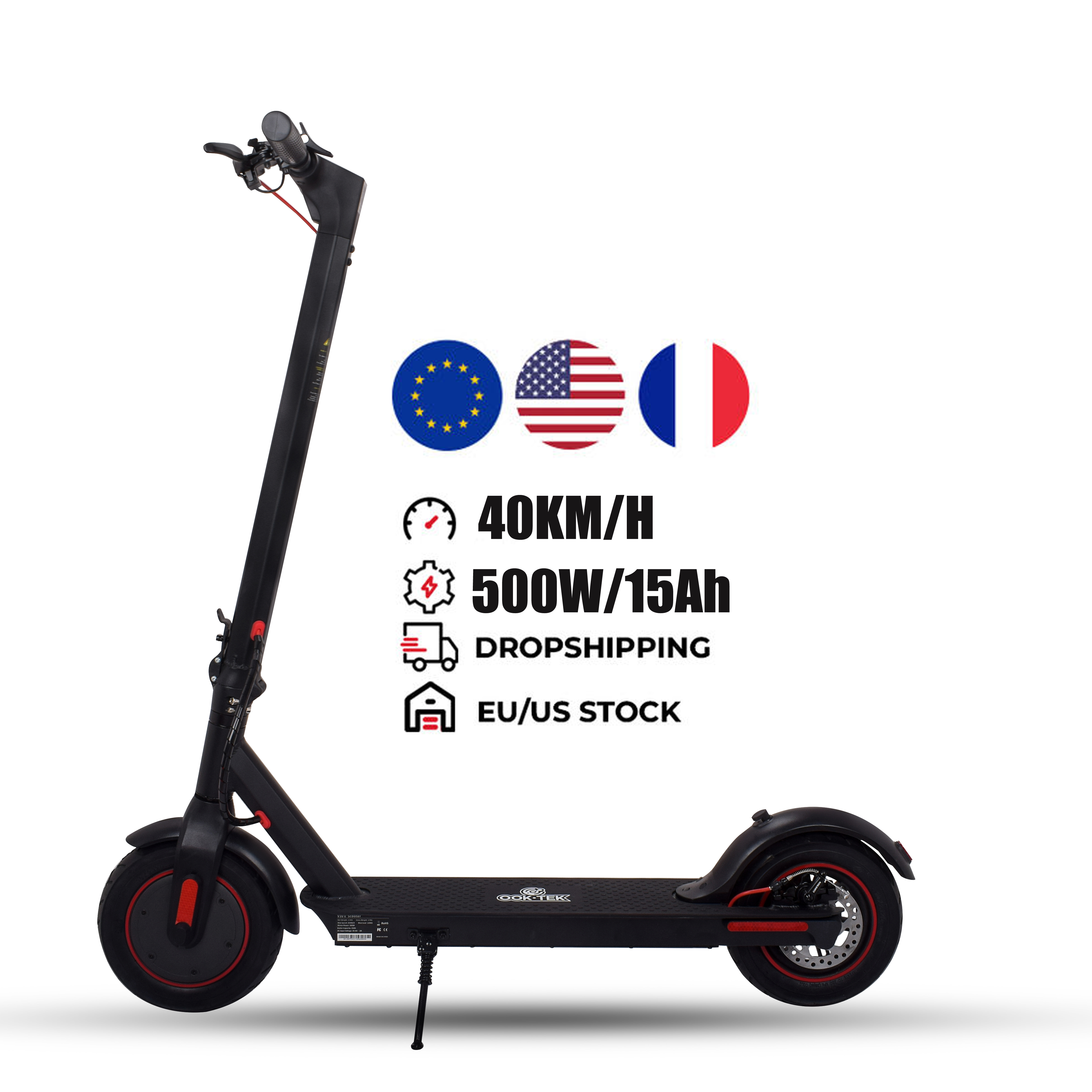 Складной электроскутер для взрослых, 36 В, 2023 Вт, 10 дюймов