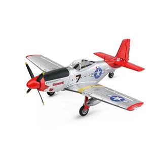 Avion RC en mousse EPP 2023 SJY-A280 P51 2.4G avec moteur brushless, gyroscope 3D 6G, cascades, télécommande LED 4 canaux - Product Image 3
