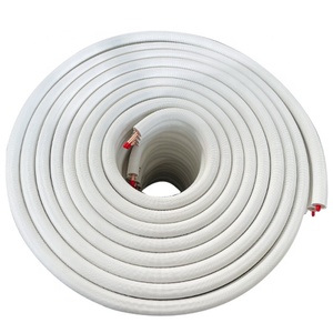 Climatiseurs 1/4 <span class=keywords><strong>3</strong></span>/<span class=keywords><strong>8</strong></span> 15m <span class=keywords><strong>10m</strong></span> 20m blanc PE isolation tuyau en cuivre - Product Image 2