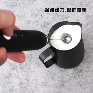 رغوة الحليب 2 في 1 ، رغوة الحليب الكهربائية المحمولة القابلة لإعادة الشحن للقهوة - Product Image 6