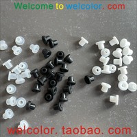 5.0 5.1 MM 5.1mm avec 3mm 3.0 diaphragme en silicone 3 trous fiche en caoutchouc fil câble câblage protection joints toriques joint torique scellé
