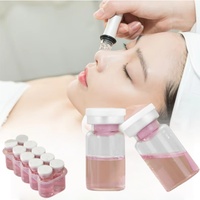 Ampoules de Vitamine B12 en Gros pour le Blanchiment et l'Éclaircissement du Visage, Sérum Hydratant Coréen pour un Teint Uniforme, Effet Peau de Verre, Vente en Gros OEM