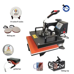 Fácil de operar 16x20 Auto Open Sublimation T Shirt Máquina de impressão para venda Heat Press Machine Hot Product Multicolor