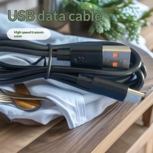 <span class=keywords><strong>สาย</strong></span><span class=keywords><strong>ชาร์จ</strong></span>เร็วแบบ USB-C สีดำ ราคาถูกที่สุด 120W วัสดุหุ้มสาย PVC รองรับการชาร์จเร็วแบบ Type-C 6A สำหรับโทรศัพท์มือถือ - Product Image 5