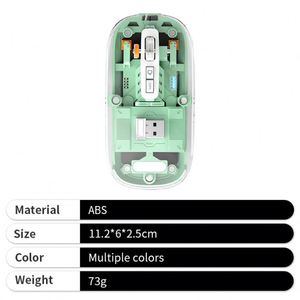 Bluetooth <b>Mouse</b> Multiple Colors Compatible with Laptops Rechargeable LOGO Bluetooth <b>Mouse</b> for Home Use - Product Image 5