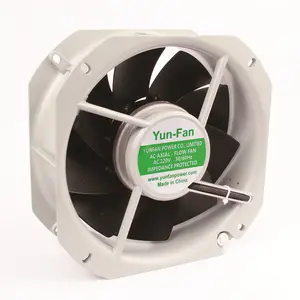 Ventilador de refrigeración de gran flujo de aire de alta calidad 225*80mm, ventilador Industrial de jaula de ardilla 22580
